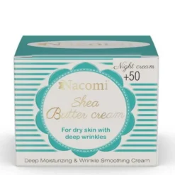 Nacomi, krem shea na noc, 50+, z tripeptydem, 50 ml