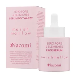 Nacomi Marshmallow, Zero pore & blemishes, serum do twarzy, 30 ml