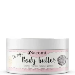 Nacomi, masło do ciała, waniliowe crème brulee, 100 ml