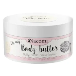 Nacomi, masło do ciała, waniliowe crème brulee, 100 ml