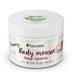 Nacomi, mus do ciała, makaroniki mango, 180 ml