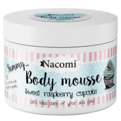 Nacomi, mus do ciała, malinowa babeczka, 180 ml