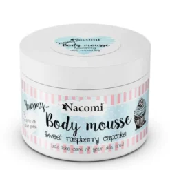 Nacomi, mus do ciała, malinowa babeczka, 180 ml