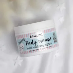 Nacomi, mus do ciała, malinowa babeczka, 180 ml