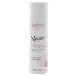 Nacomi Next LVL Dermo, szampon do włosów wzmacniający & rewitalizujący, 250 ml