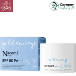 Nacomi Next LVL, krem do twarzy SPF 50 UV City, 50 ml