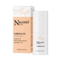 Nacomi Next LVL, rozświetlające serum pod oczy z kofeiną 2%, 15 ml