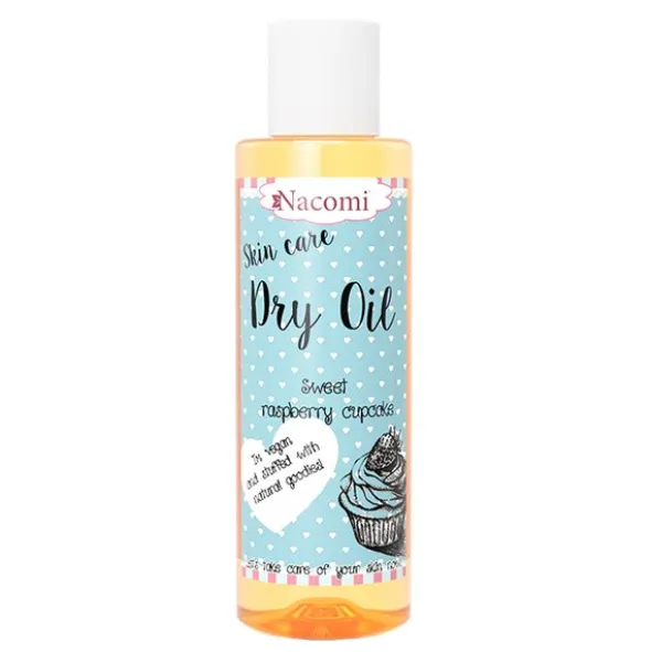 Nacomi, olejek do ciała, odżywczy, malina, 150 ml