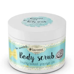 Nacomi, peeling cukrowy, świeże ciasto z papayą, 200 g