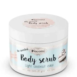 Nacomi, peeling do ciała, lekki kokosowy tort, 200 g