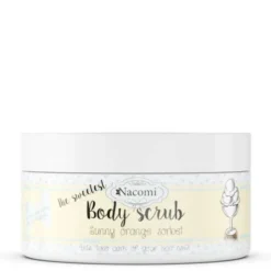 Nacomi, peeling do ciała, pomarańczowy sorbet, 125 g