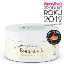 Nacomi, peeling do ciała, pomarańczowy sorbet, 125 g