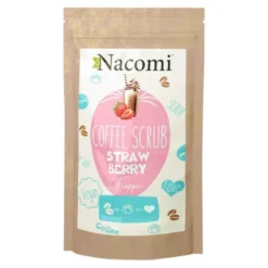 Nacomi, suchy peeling do ciała, truskawka, 200 g