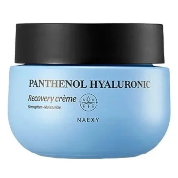 Naexy Panthenol Hyaluronic, regenerujący krem do twarzy, 50 g