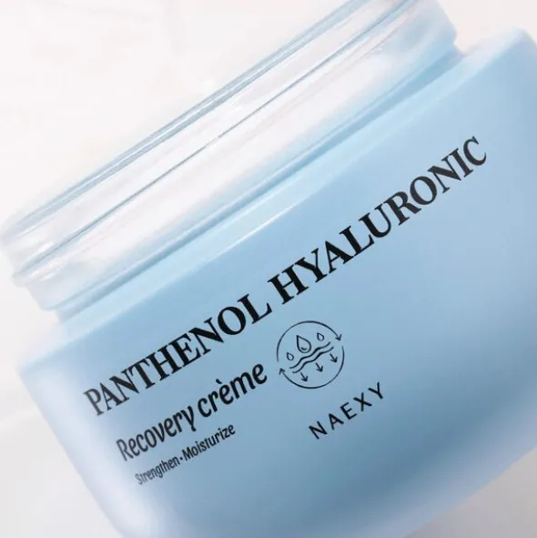 Naexy Panthenol Hyaluronic, regenerujący krem do twarzy, 50 g