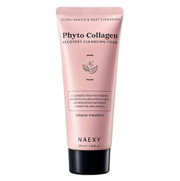 Naexy Phyto Collagen, regenerująca pianka myjąca do twarzy, 100 ml