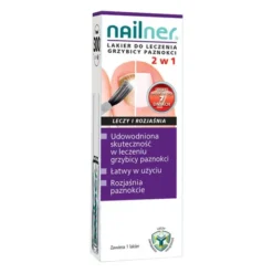 Nailner, lakier przeciw grzybicy paznokci, 2w1, 5 ml