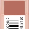 NAM Hydra Gloss Wet Shine Lipstick, nawilżająca pomadka do ust, 4 Latte Haze, 4,5 g