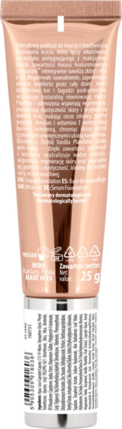 NAM Hydra Infuse Serum Foundation, podkład-serum, 3 Sand, 25 g