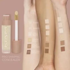 NAM Pro Shaping Concealer, korektor intensywnie kryjący, 1 Swan, 6 ml