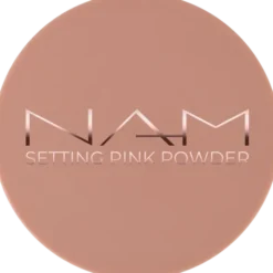 NAM setting pink powder, różowy puder rozświetlający, 8 g