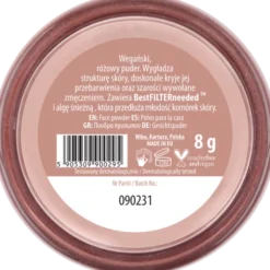 NAM setting pink powder, różowy puder rozświetlający, 8 g