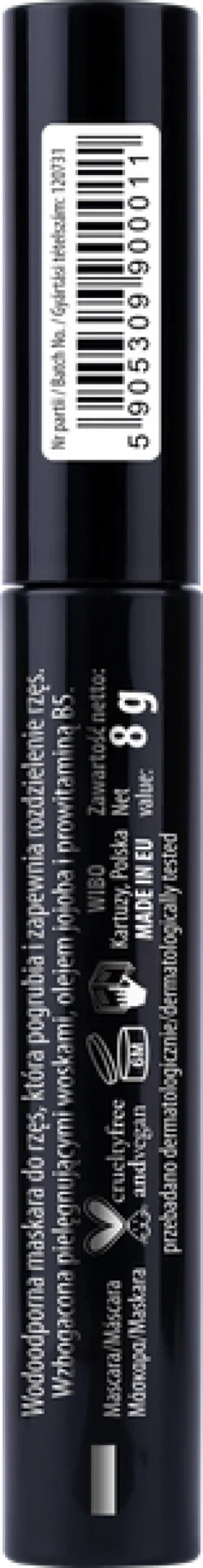 NAM Temptation Volume Drama Mascara, pogrubiający i wydłużający tusz do rzęs, 12g