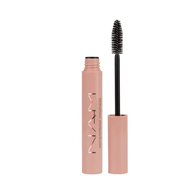 NAM Waterproof Madness Mascara, wodoodporny i pogrubiający tusz do rzęs, 8 g
