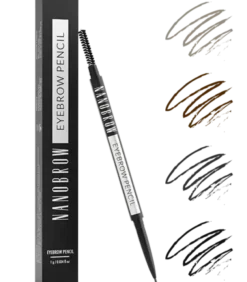 Nanobrow Eyebrow Pencil, kredka do precyzyjnego makijażu brwi, Dark Brown, 1 g