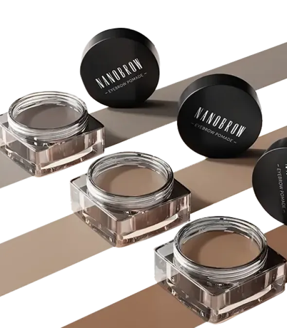 Nanobrow Eyebrow Pomade, wodoodporna pomada do brwi, Dark Brown, 6 g