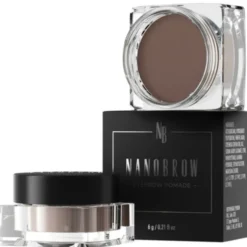 Nanobrow Eyebrow Pomade, wodoodporna pomada do brwi, Dark Brown, 6 g