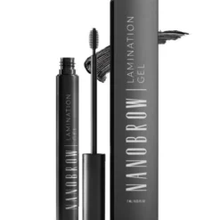 Nanobrow Lamination Gel, żel do laminacji brwi, Black, 7 ml
