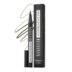 Nanobrow Microblading Pen, precyzyjny pisak do brwi, Dark Brown, 1 ml