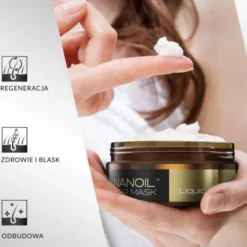 Nanoil Liquid Silk Hair Mask, maska do włosów, płynny jedwab, 300 ml