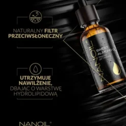 Nanoil, olejek do pielęgnacji, Migdałowy, 50 ml