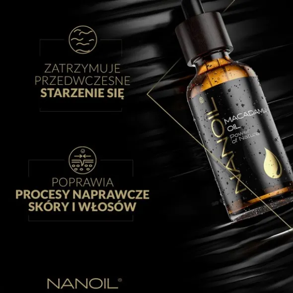 Nanoil, olejek do pielęgnacji, Makadamia, 50 ml
