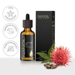 Nanoil, olejek do pielęgnacji, Rycynowy, 50 ml