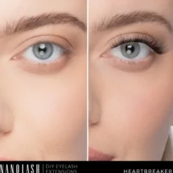 Nanolash DIY Eyelash Extensions Starter Kit, zestaw startowy do aplikacji sztucznych rzęs, Heartbreaker, 1 szt.