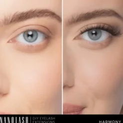 Nanolash DIY Eyelash Extensions Starter Kit, zestaw startowy do aplikacji sztucznych rzęs, Harmony, 1 szt.