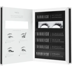 Nanolash DIY Eyelash Extensions Starter Kit, zestaw startowy do aplikacji sztucznych rzęs, Harmony, 1 szt.