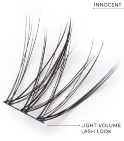 Nanolash DIY Eyelash Extensions, kępki rzęs, Innocent, 36 szt.