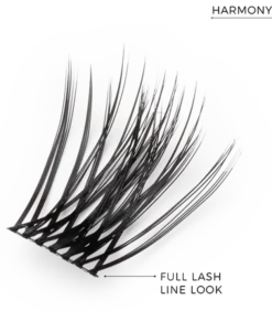 Nanolash DIY Eyelash Extensions, kępki rzęs, Harmony, 36 szt.