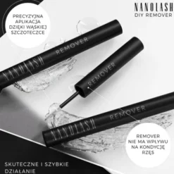 Nanolash DIY Remover, preparat do usuwania sztucznych rzęs, 5 ml
