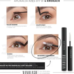 Nanolash DIY Selaer, utrwalacz do przedłużania rzęs, 5 ml