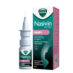 Nasivin Baby, 0,1 mg/ml, krople do nosa, 5 ml