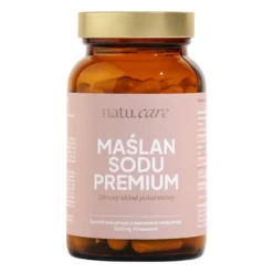 Natu.Care, Maślan Sodu Premium, kapsułki, 90 szt.
