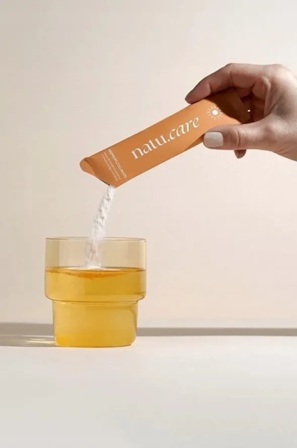 Natu.Care Premium Collagen 5000 mg, proszek w saszetkach, smak mango - marakuja, 30 szt.