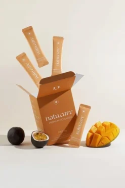 Natu.Care Premium Collagen 5000 mg, proszek w saszetkach, smak mango - marakuja, 30 szt.