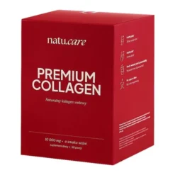 Natu Care Premium Collagen 10 000 mg, saszetki z proszkiem, smak wiśniowy, 30 szt.