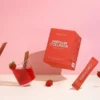 Natu Care Premium Collagen 5000 mg, saszetki z proszkiem, smak truskawka-rabarbar, 30 szt.